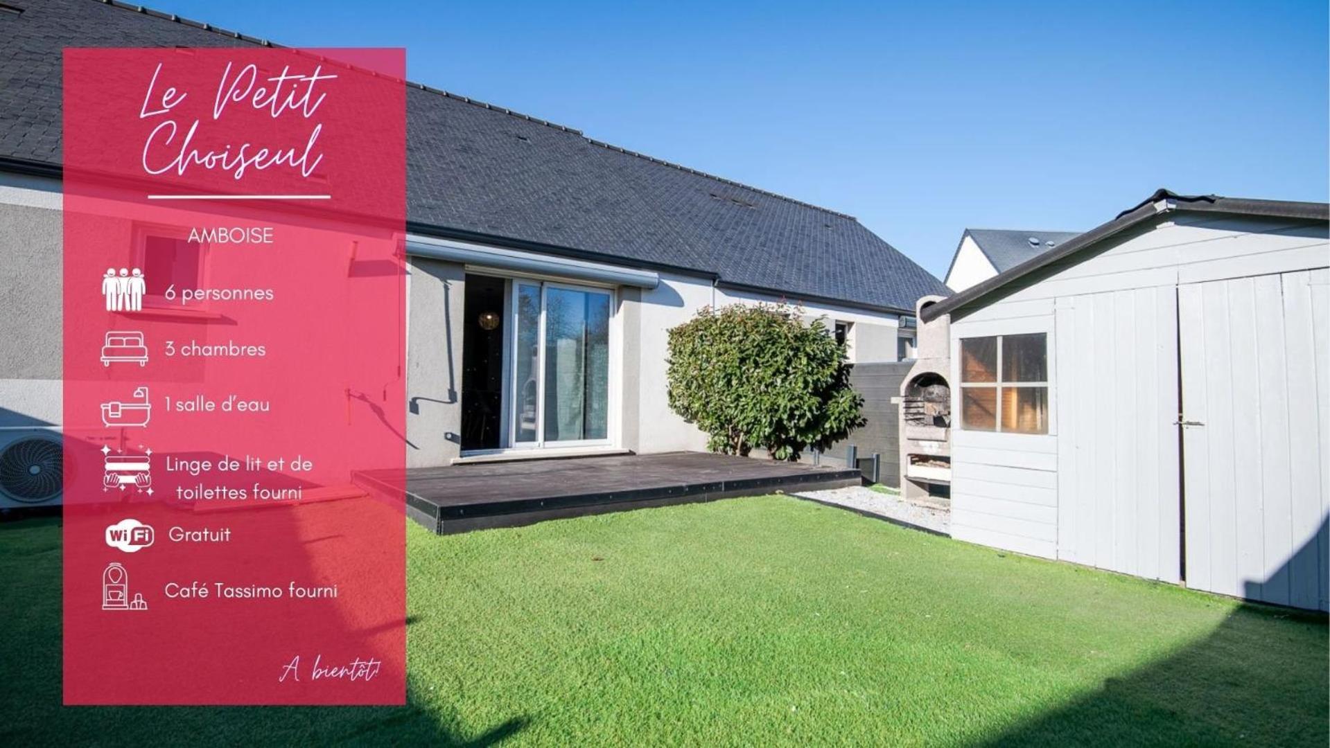Le Petit Choiseul - Superb Bungalow Sleeps 6 Amboise Exterior foto